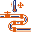 Enteisung Rohrleitungen Icon